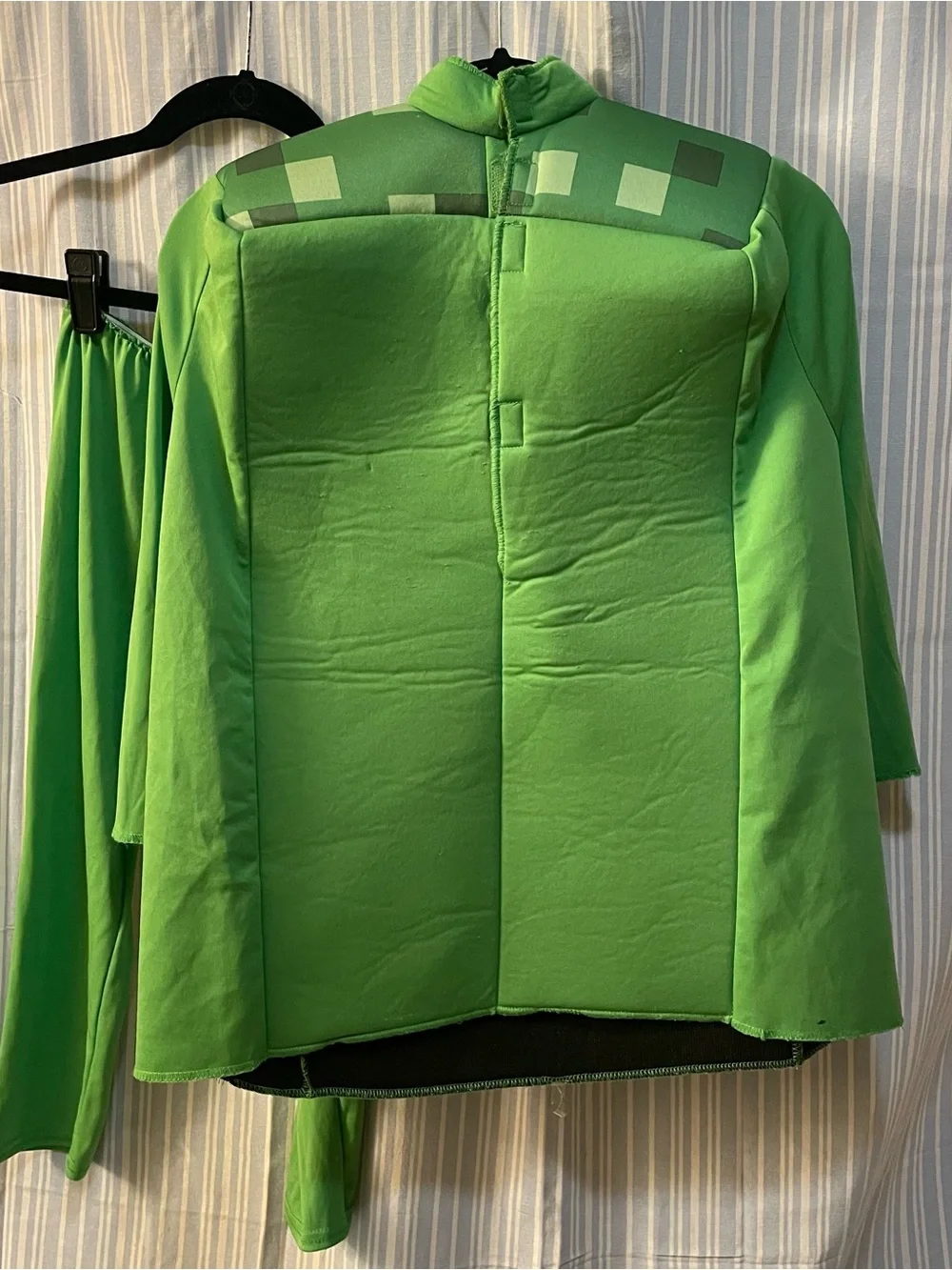 Minecraft green jumpsuit